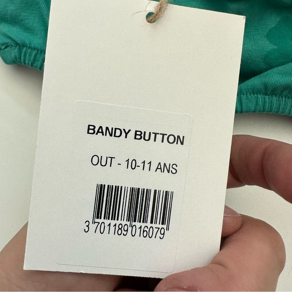 Bandy Button Green 4 Leaf Clover Swim Set 10/11 - Picture 6 of 7